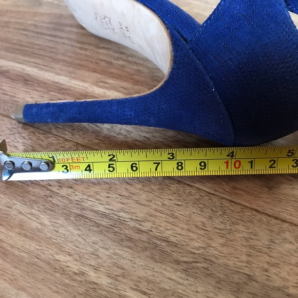 Via Spiga Blue Sandals heels - Picture 5 of 5